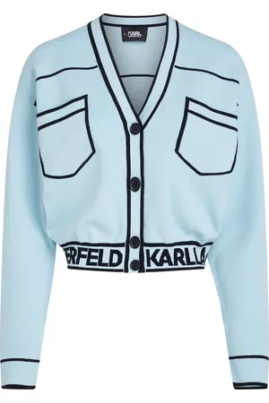 Karl Lagerfeld Dame Korte jakker - Strikkejakke ' Short Logo