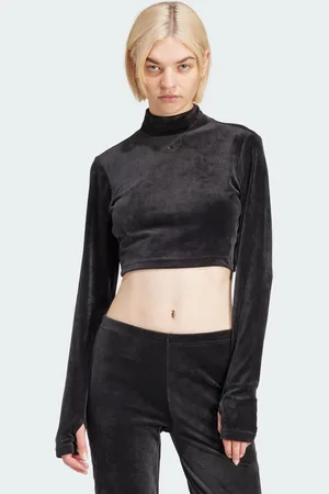 adidas Velvet Crop Topp
