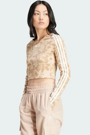 adidas 3-Stripes Crop Topp