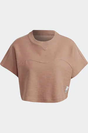 adidas Lounge Terry Loop Crop Topp