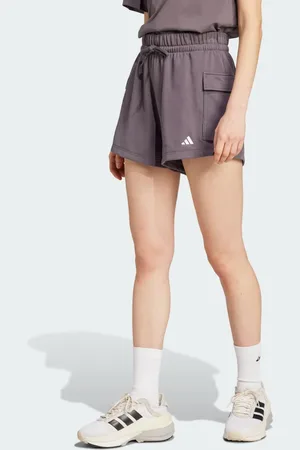 adidas Essentials Small Logo French Terry Cargo Shorts