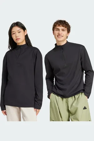 adidas AdiClub Long Sleeve Zip Trøye