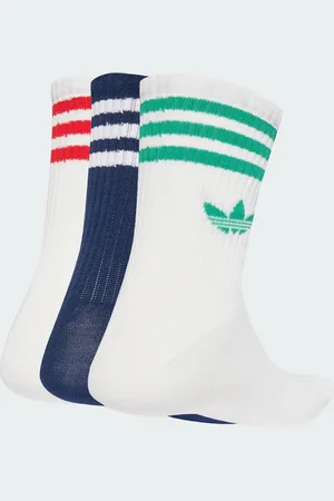 adidas 3-Stripes Crew Sokker, 3 par