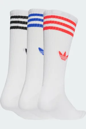 adidas 3-Stripes High Crew Sokker, 3 par