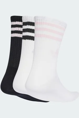 adidas 3-Stripes Crew Sokker, 3 par