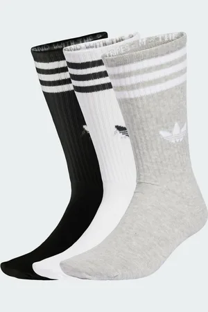 adidas 3-Stripes High Crew Sokker, 3 par