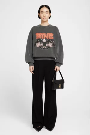 ANINE BING Dame Sweatshirts - Vintage Bing Sweatshirt in Black