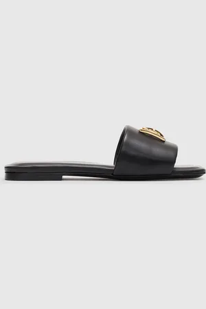 ANINE BING Ria Slides Monogram in