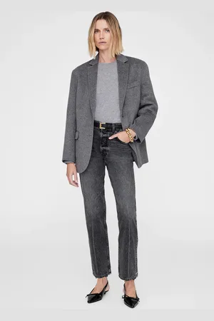 ANINE BING Quinn Blazer in Heather