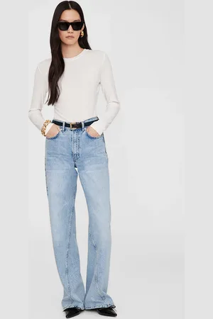 ANINE BING Jo Long Sleeve Tee