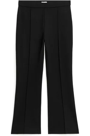 ARKET Dame Joggebukser - Merino Blend Jersey Trousers - Black