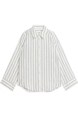 ARKET Skjorter - Linen Shirt - White