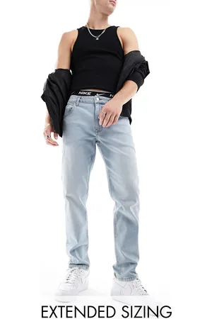ASOS Tapered jeans in light wash