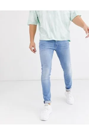 JACK & JONES Intelligence Liam skinny fit stretch jeans in light