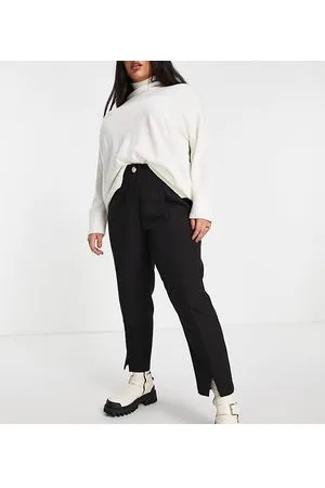 River Island Split side cigarette trouser in