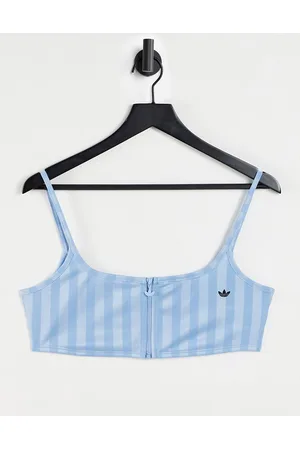 adidas Zip through bralette in