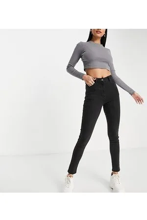COLLUSION X001 high waist skinny jeans in