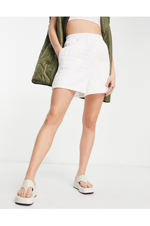MANGO Quilted shorts co-ord in