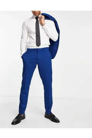 New Look Slim suit trousers in indigo