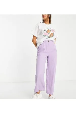 Y.A.S Exclusive wide leg trousers in lilac