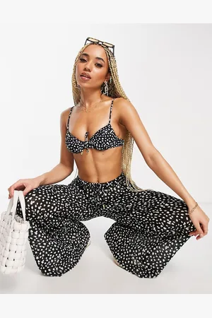 Candypants Underwire bikini top in polka dot