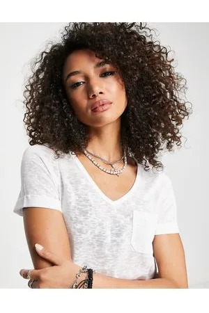 Object V neck t-shirt in