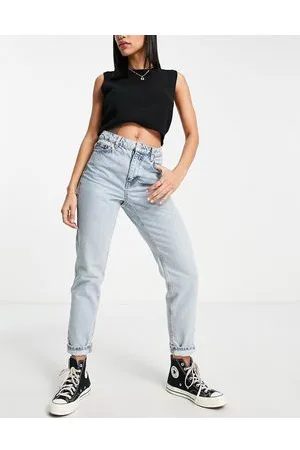 Topshop Original Mom jeans in bleach - LBLUE