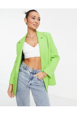 SELECTED Femme oversized blazer in bright