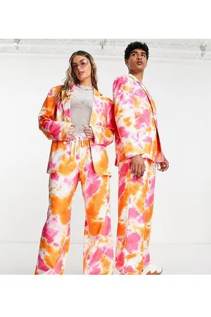 COLLUSION Unisex tie dye trousers co-ord