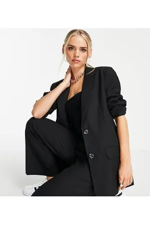 ASOS ASOS DESIGN Petite Mix & Match slim boy suit blazer in