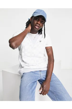 PUMA Downtown checkerboard vest in pale