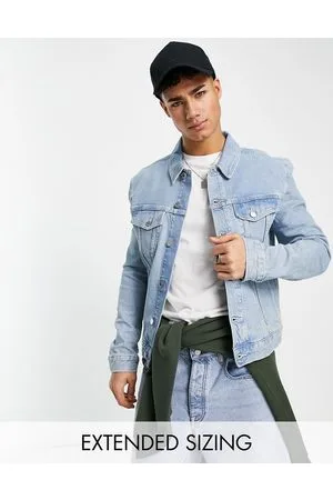 ASOS Skinny denim jacket in light stone