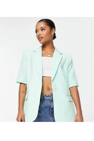 VERO MODA Tailored suit blazer with short sleeves in