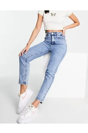 Pull&Bear High waisted mom jean in light