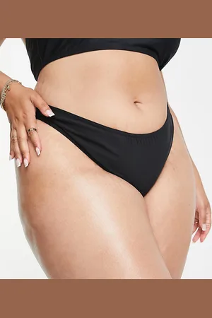 COLLUSION Plus high leg bikini bottom in