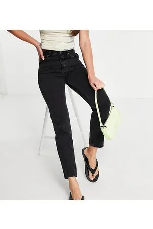 Pull&Bear High waisted basic mom jean in
