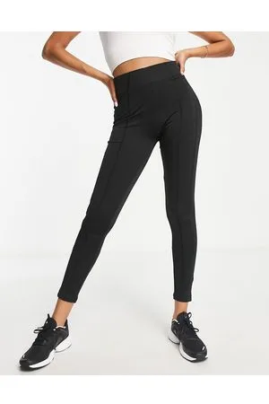 Threadbare Fitness gym leggings with stitch detail in