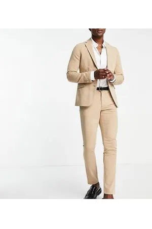 New Look Super skinny suit trouser in stone