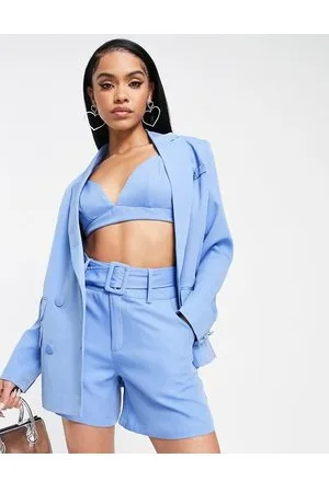 Unique 21 Oversized blazer co-ord in cornflower