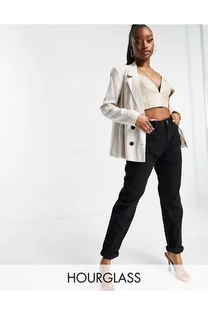 ASOS Hourglass relaxed mom jeans in