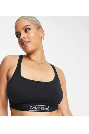 Calvin Klein Plus Size Reimagined Heritage unlined bralette in