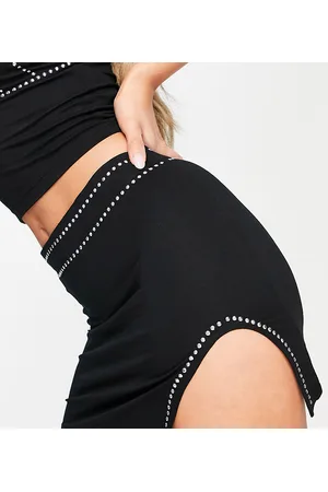 AsYou Mini skirt co-ord with diamante trim in