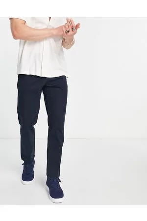 Pull&Bear Slim fit basic chinos in