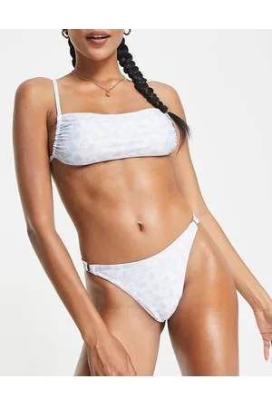 The Couture Club High leg bikini bottoms in print