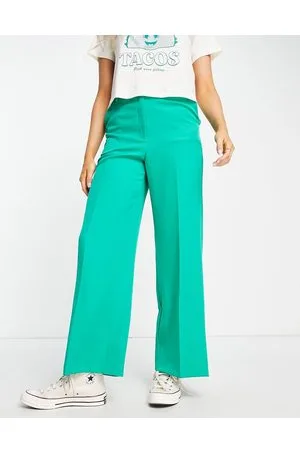 New Look Tailored wide leg trouser in bright