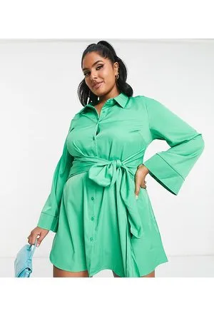 In The Style X Billie Faiers exclusive shirt dress with belt detail in