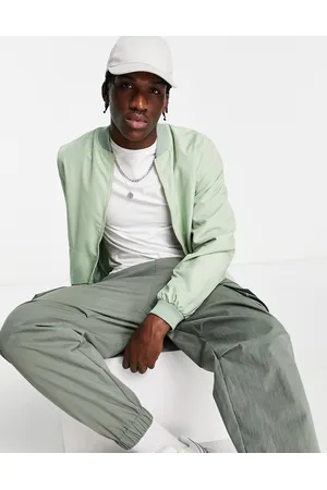 ASOS Bomber jacket in sage