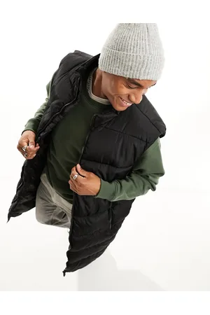 New Look Longline puffer gilet in