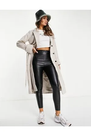 Y.A.S Belted wrap coat in
