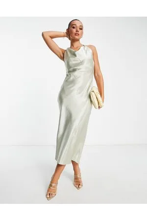 River Island Cowl neck maxi dress in